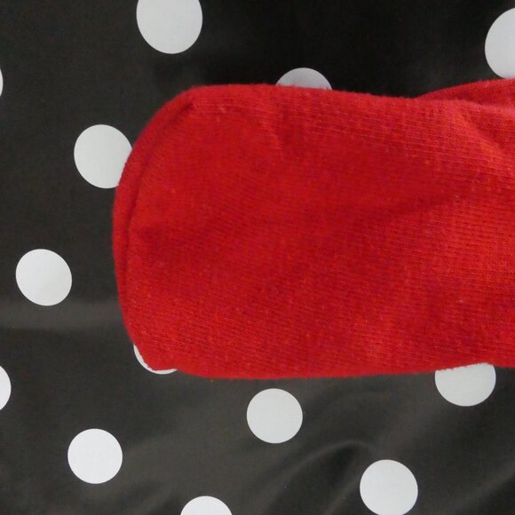 PILLOW PAWS | xxxl - adult | Red Slip Resistant Bariatric Socks - Picture 10 of 11